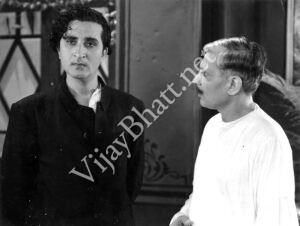 Zakaria Khan was rechristened "Jayant" by Vijay Bhatt. Here he is seen in a still from the film "Mala". Jayant is also the father of actor Amjad Khan.